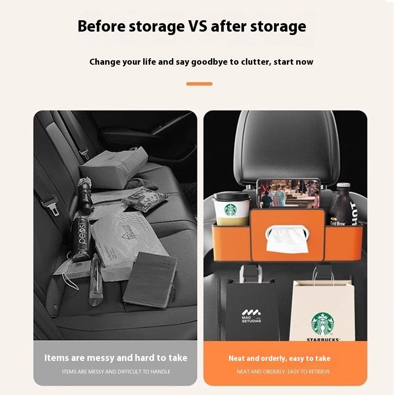 Car Multifunction Storage Box Chair Back Storage