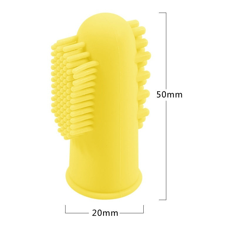 Pet Finger Toothbrush Dogs And Cats Oral Cleaning Tools