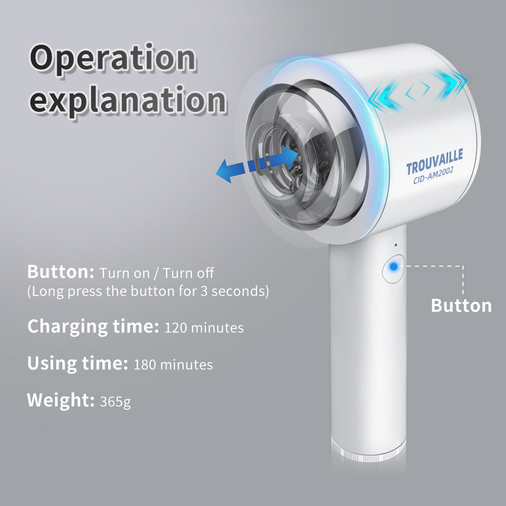 Male Fashion Minimalist Hair Dryer Styling Massage Tools