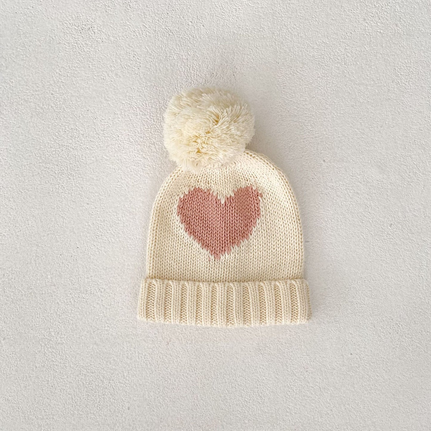 Fashionable Sweet Cardigan Hat Baby Love Kids' Sweater Wear