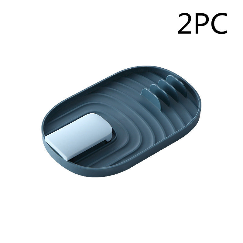 Kitchen Multifunctional Spoon Non-slip Storage Rack