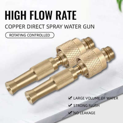 Home Garden Portable High Pressure Nipple Water Gun