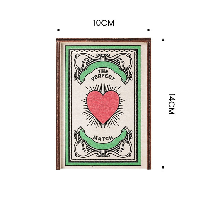 Love Matchbox Storage Box Hotel Reusable