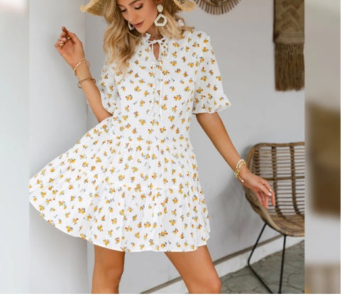 Ladies Home Furnishing Wear Cute Nightdress Nightgown