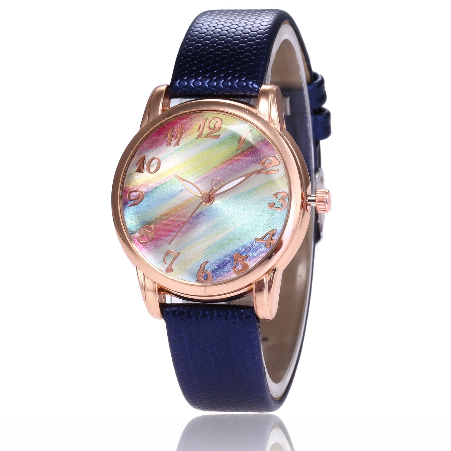 Trendy And Fashionable Rainbow Face Women's Watch