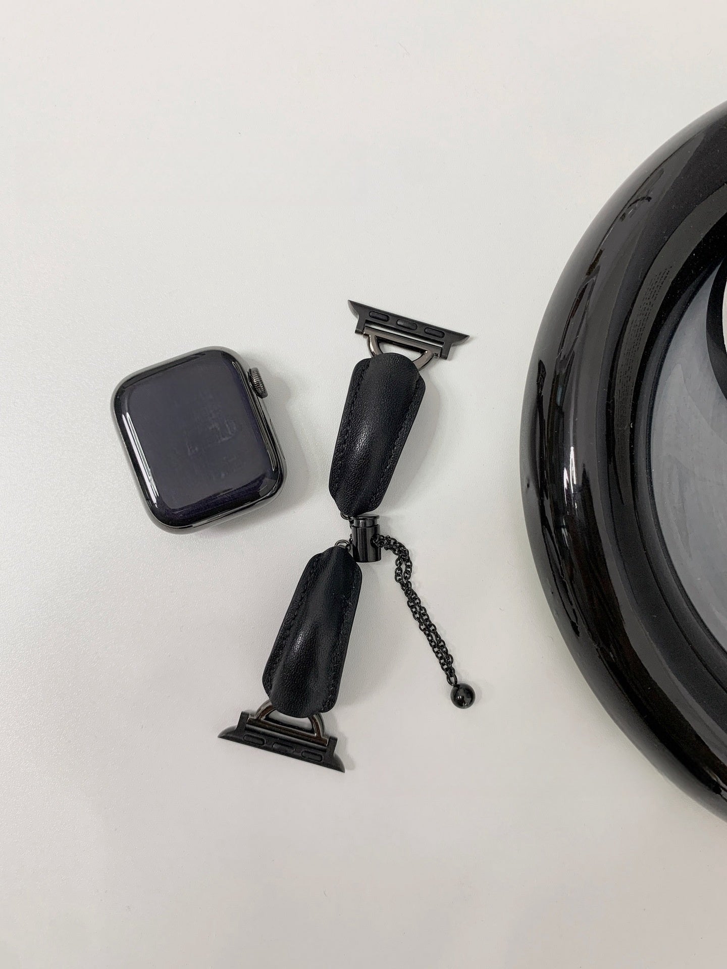 New Leather Bracelet D-shaped Metal Belt For Men And Women