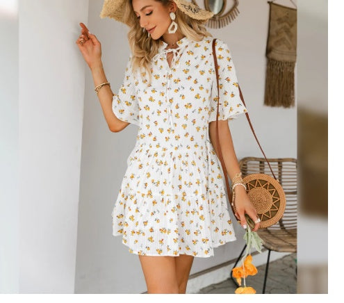 Ladies Home Furnishing Wear Cute Nightdress Nightgown