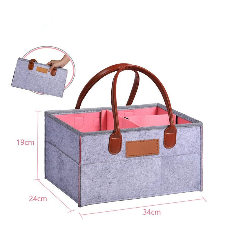 Multifunctional And Environmentally Friendly Felt Storage Bag