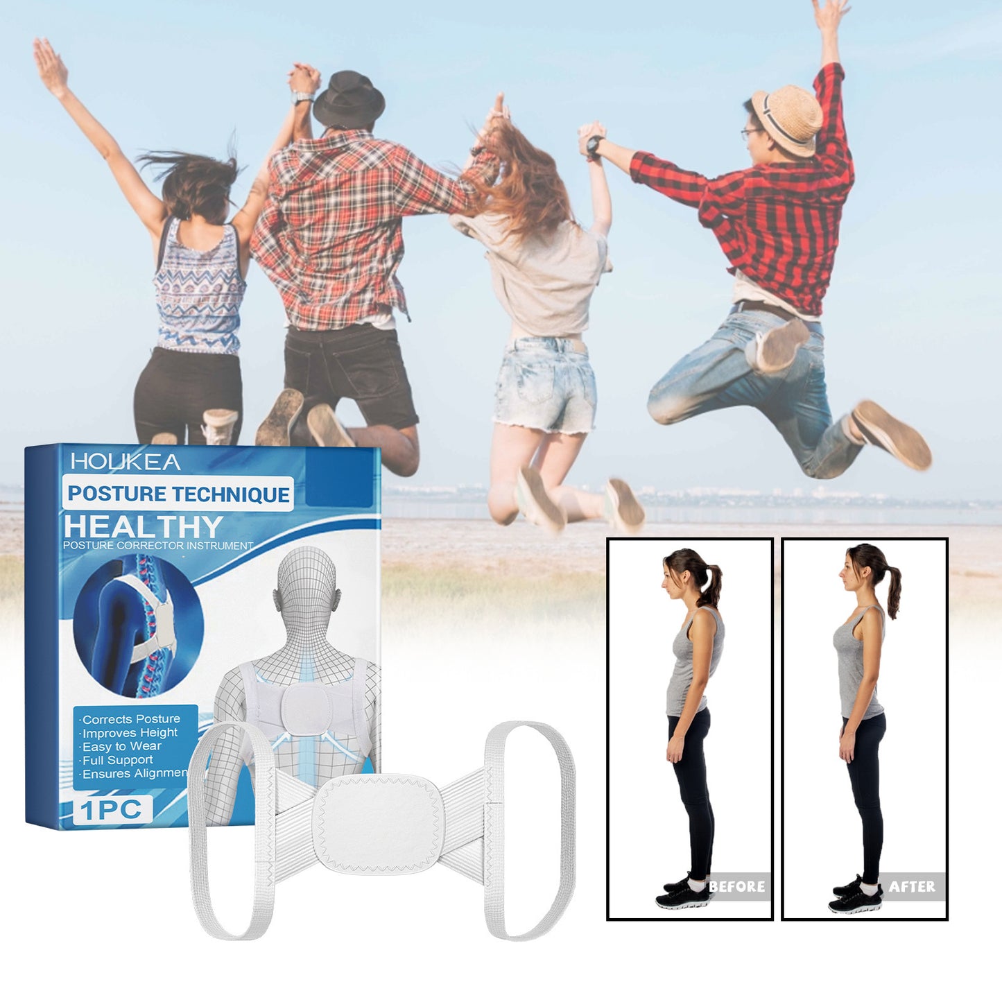 Posture Corrector Back Body Care Belt