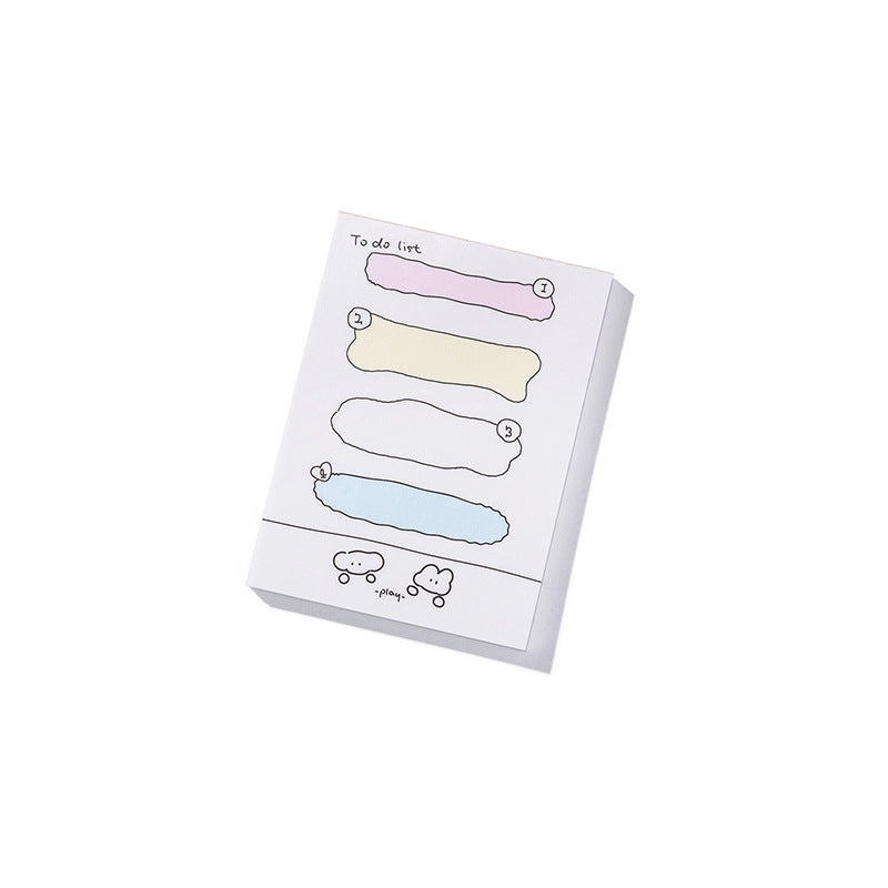 Cute Cartoon Hand Account Collage Message-leaving Sticky Note