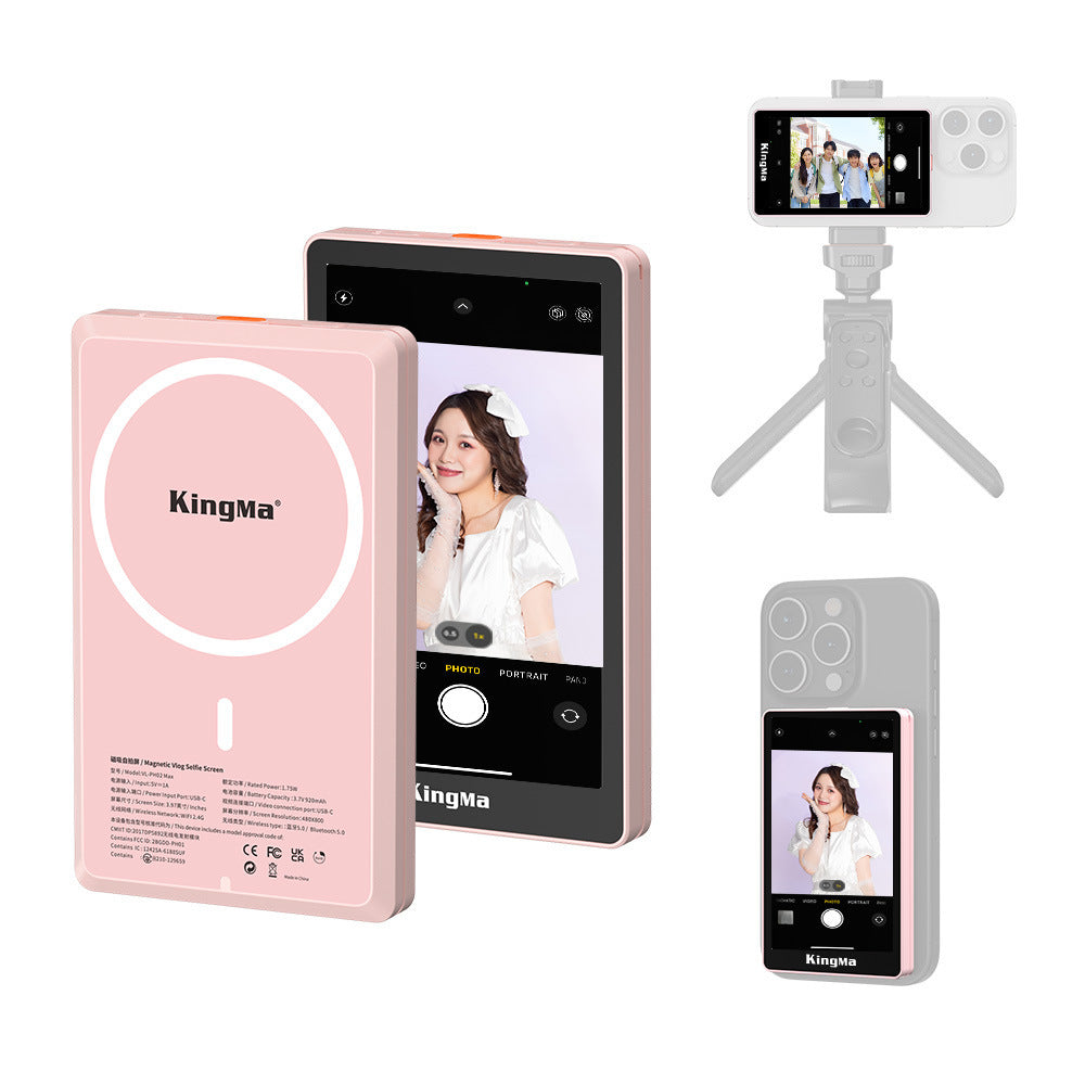 Wireless Bluetooth Selfie Display